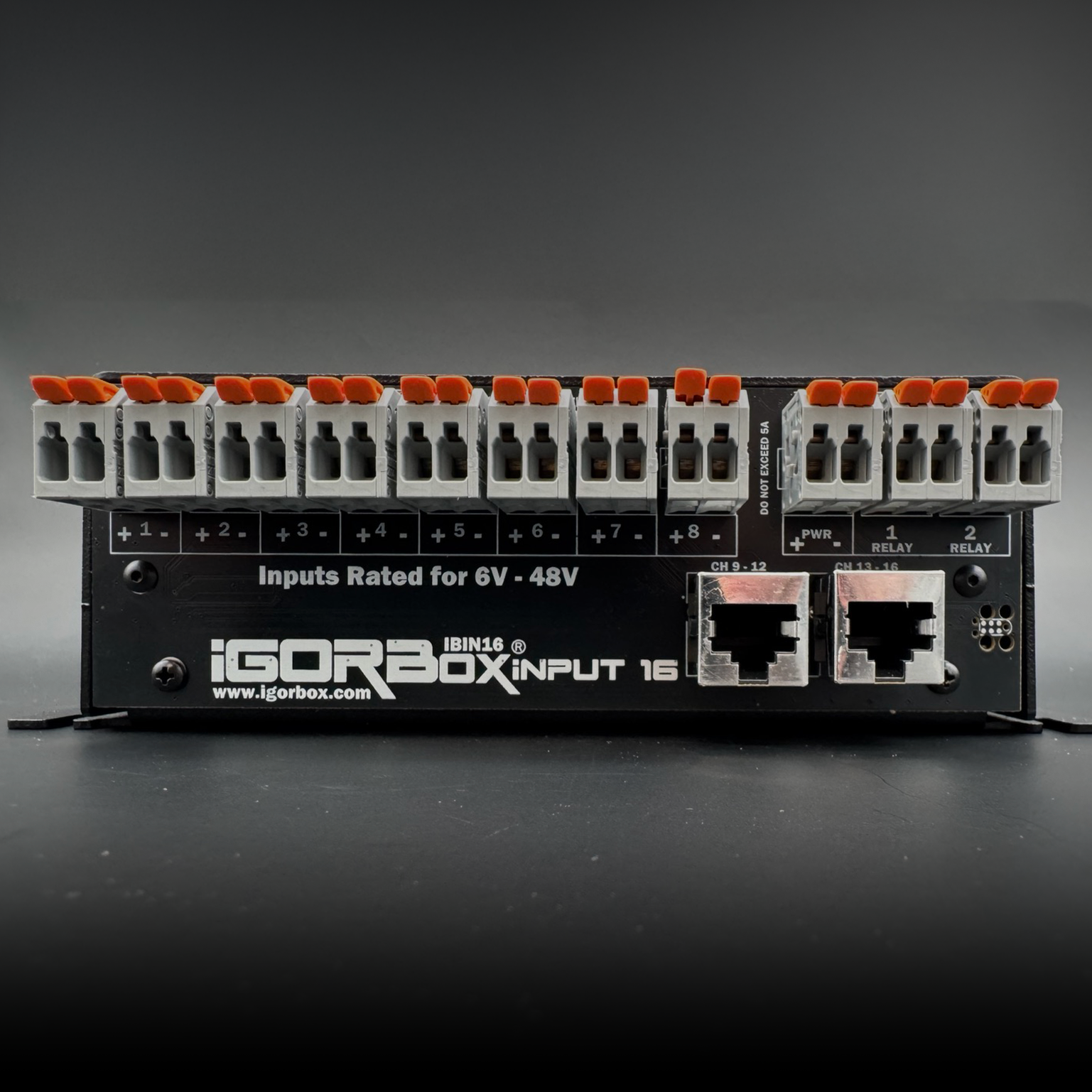 Input 16 Back Panel