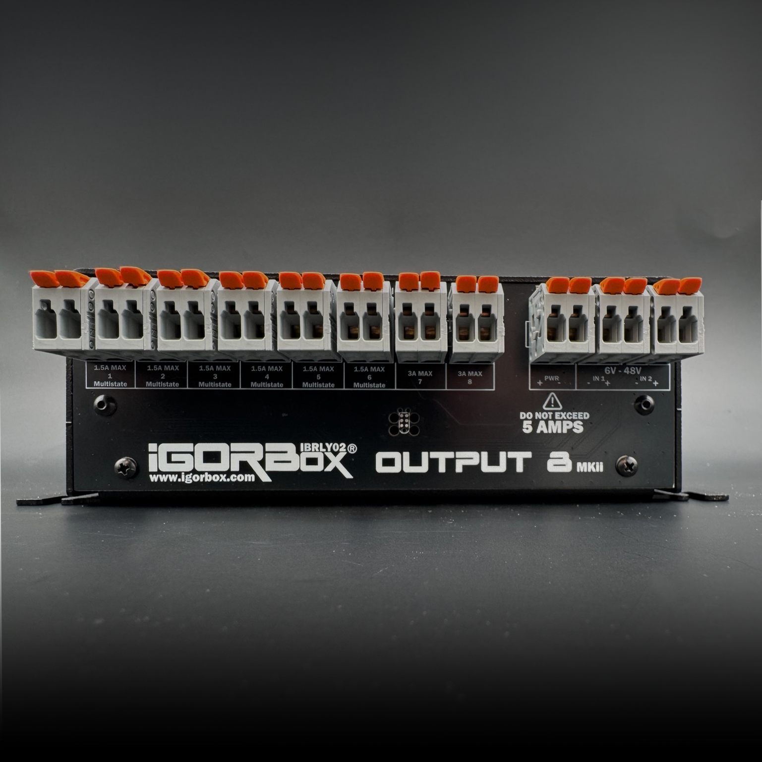 Output 8 Back Panel